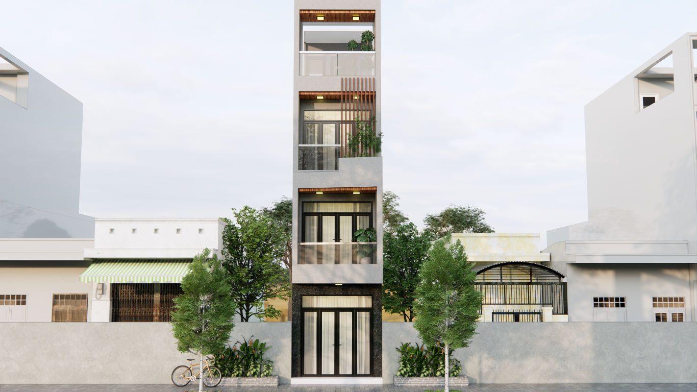 Dự án nhà phố 4 tầng Anh Trí 7 Du an 3 1