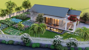 Thiết kế nhà vườn 5m đẹp nhất năm 2024