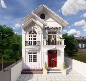 Nhà ống 7m mái Thái