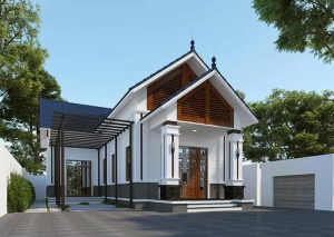 Gợi ý 10 mẫu nhà cấp 4 nông thôn đẹp và hiện đại năm 2024