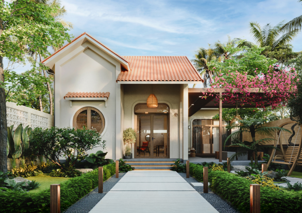 Những mẫu nhà vườn cấp 4 đẹp, hiện đại, hợp xu hướng 2024 8 Những mẫu nhà vườn cấp 4 đẹp, hiện đại, hợp xu hướng 2024