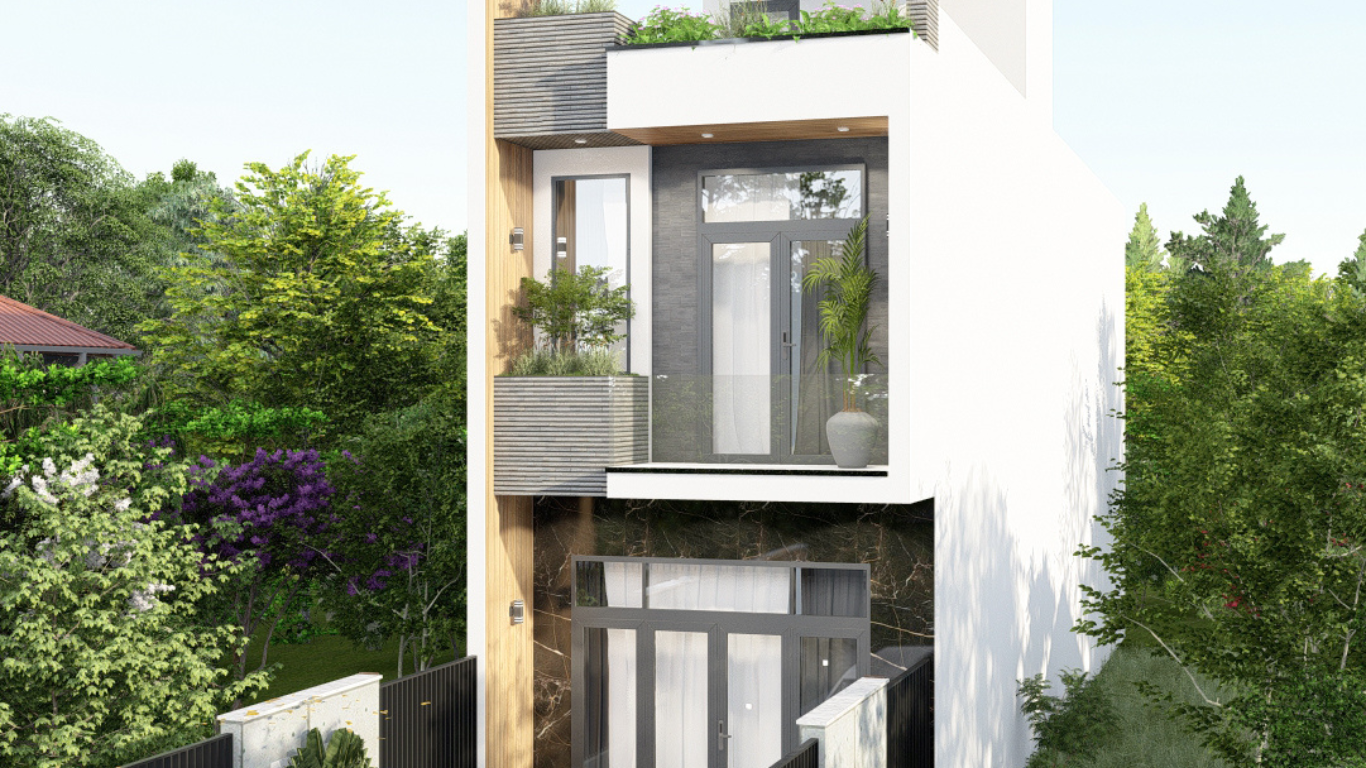 Dự án nhà phố 3 tầng chú Đức 9 Du an 19 2