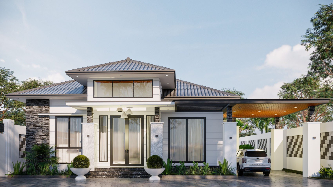 Dự án biệt thự vườn anh Hoàng 4 Du an 38 8