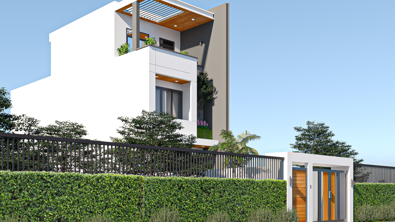 Dự án nhà phố 3 tầng chị Hiền 2 Du an 9 2