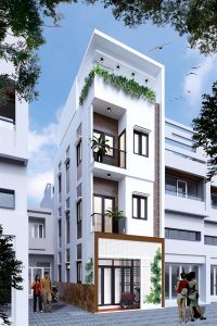 Mẫu nhà phố trong hẻm