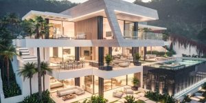 Biệt thự nhà kính đẹp phục vụ nghỉ dưỡng