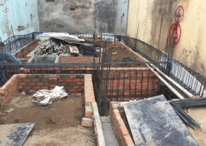 Ảnh Đổ móng nhà 3 tầng