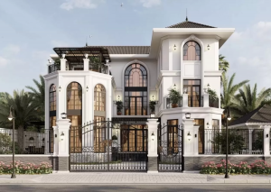Ảnh Mẫu nhà biệt thự 3 tằng 500m2