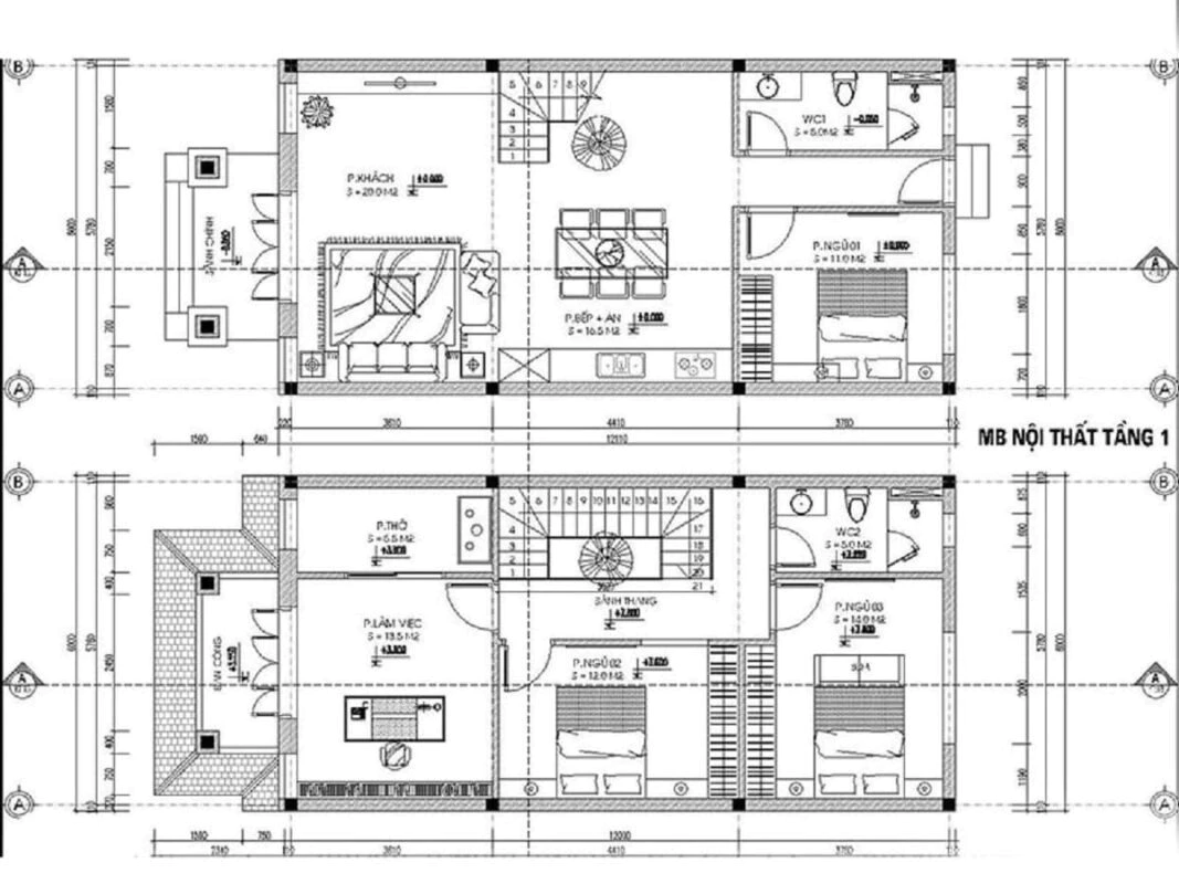 Bản vẽ thiết kế nhà Bản vẽ thiết kế nhà