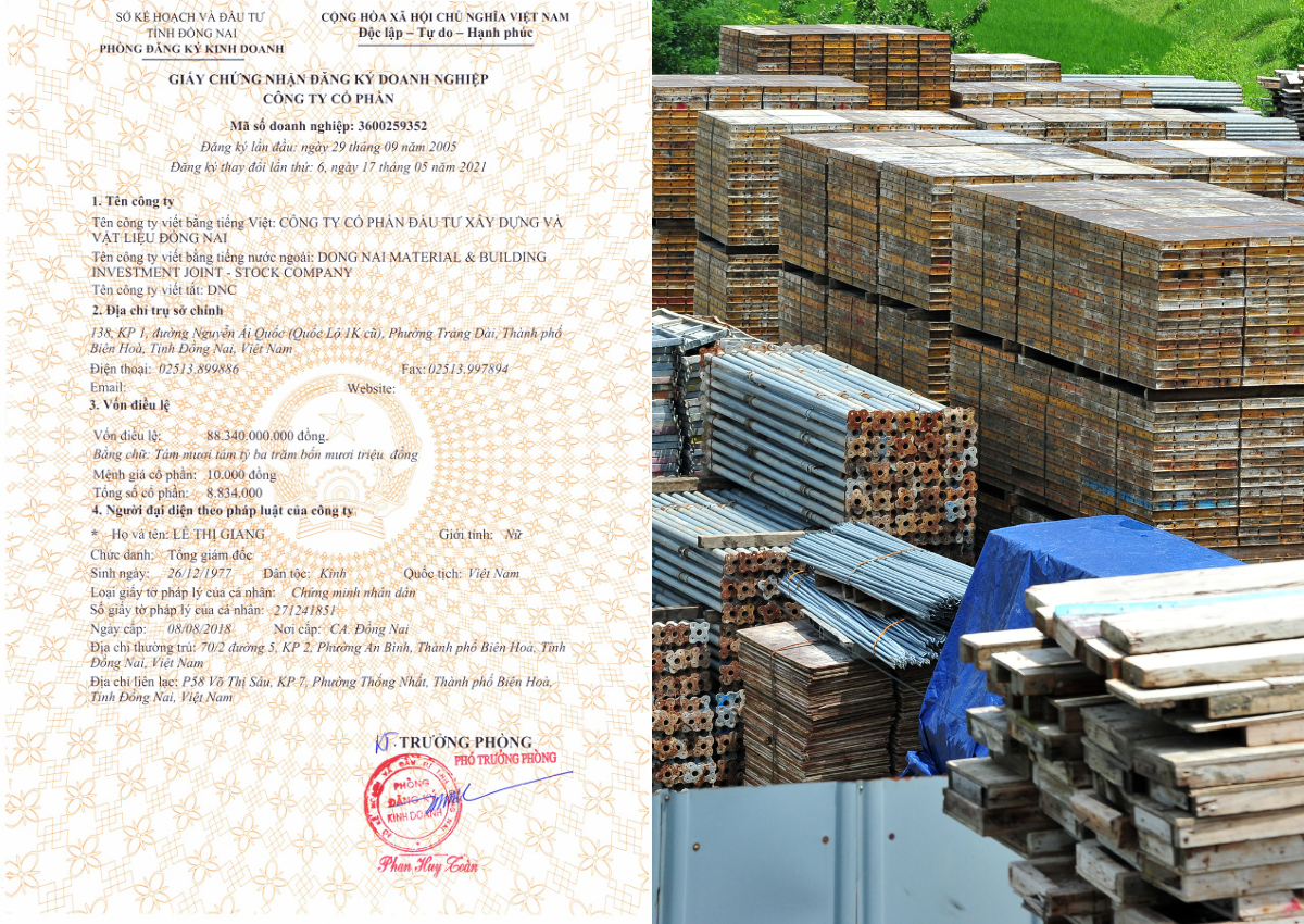 Thủ tục xin giấy phép kinh doanh vật liệu xây dựng 1 Giấy phép kinh doanh vật liệu xây dựng