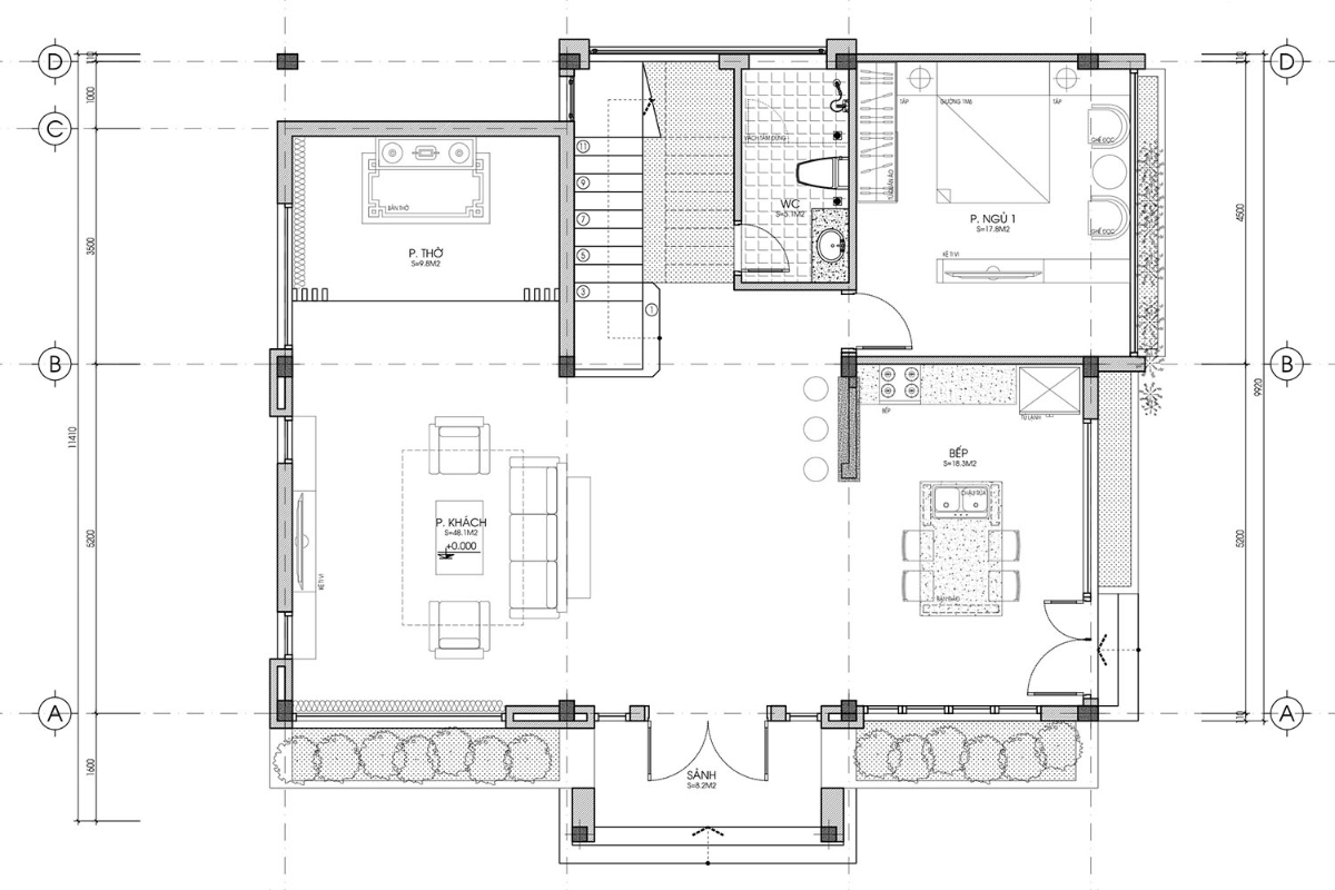 Chi phí xây nhà phố 5 tầng 90m2: Đừng để sai lầm nhỏ làm đội ngân sách lớn 3 Chi phí xây dựng nhà phố 5 tầng 90m2