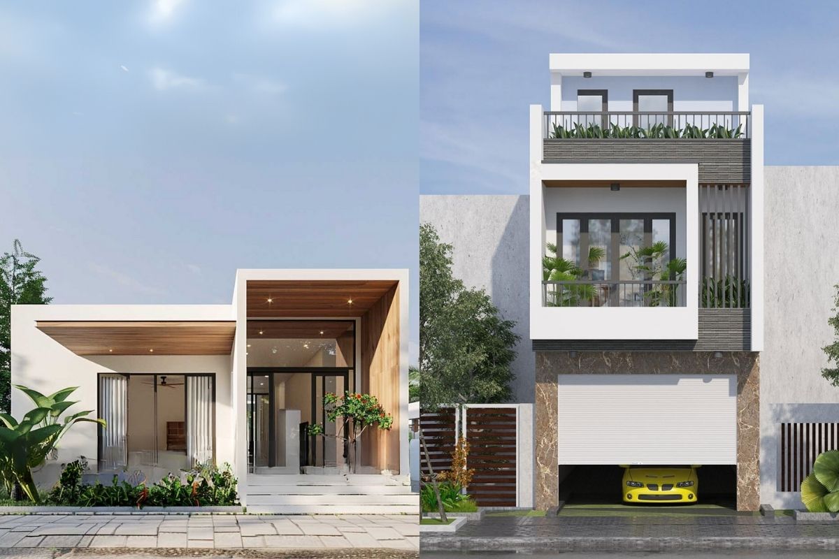 Xây nhà trọn gói uy tín| Giải pháp toàn diện lựa chọn đơn vị uy tín 4 Mẫu nhà phố được ưa chuộng hiện nay
