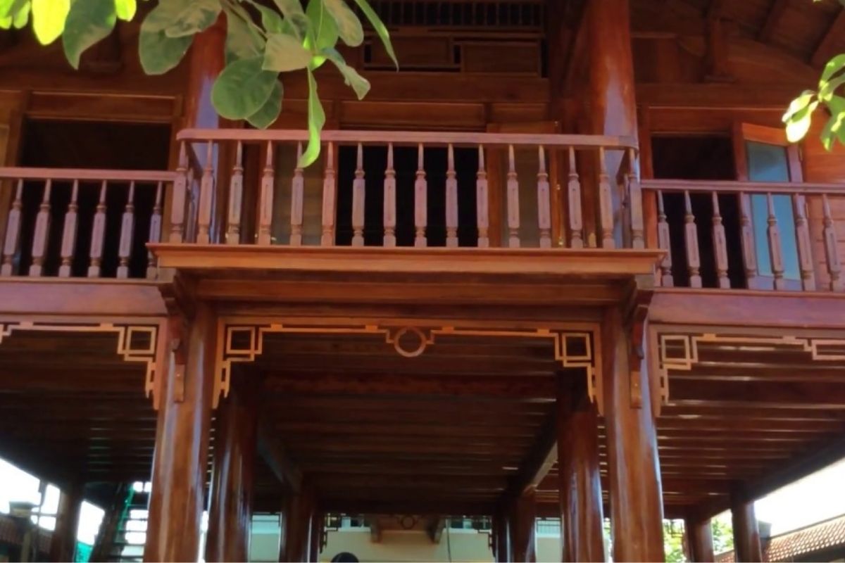 Tư vấn thiết kế nhà sàn gỗ và báo giá thi công chi tiết 1 Nét đẹp hiện đại pha chút truyền thống của nhà sàn gỗ