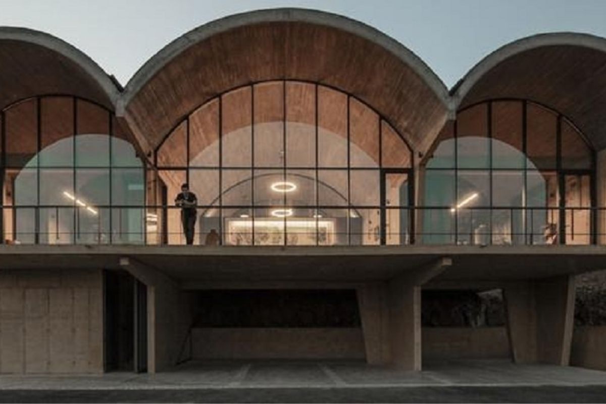 Thiết kế nhà mái vòm hiện đại