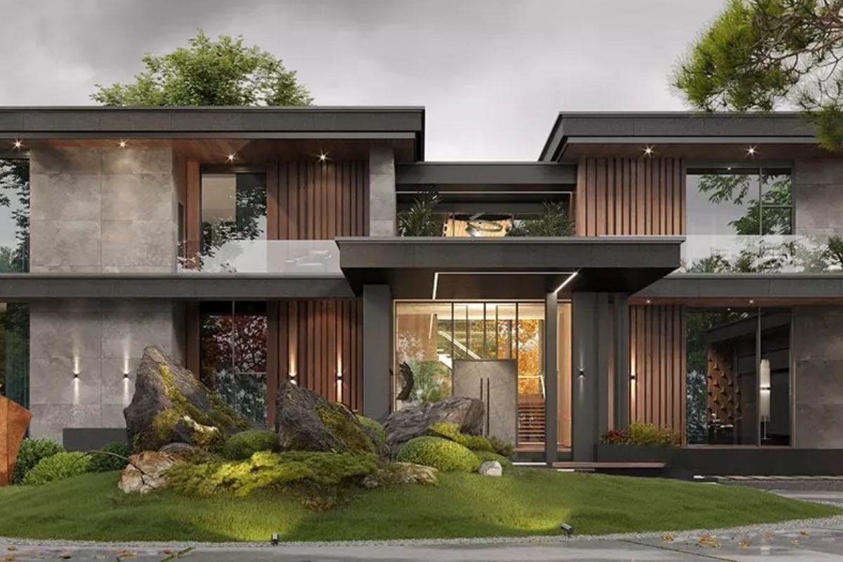 Ứng dụng biệt thự kiểu Nhật hiện đại