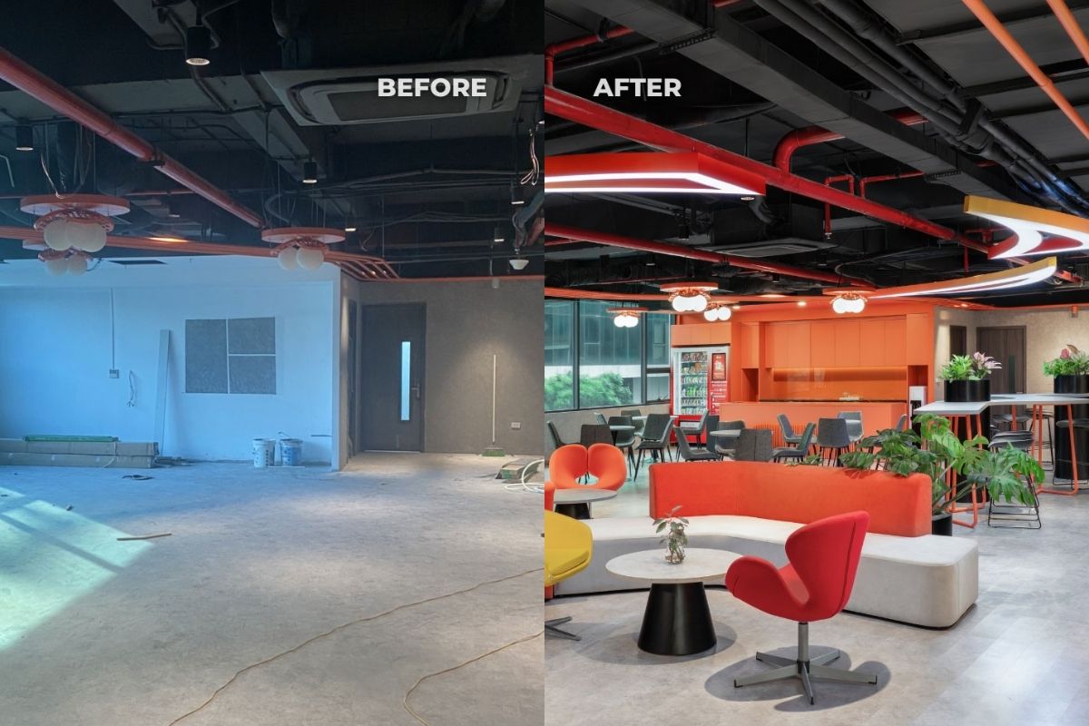 Xu hướng cải tạo nội thất văn phòng năm 2025 1 Cải tạo không gian nội thất văn phòng