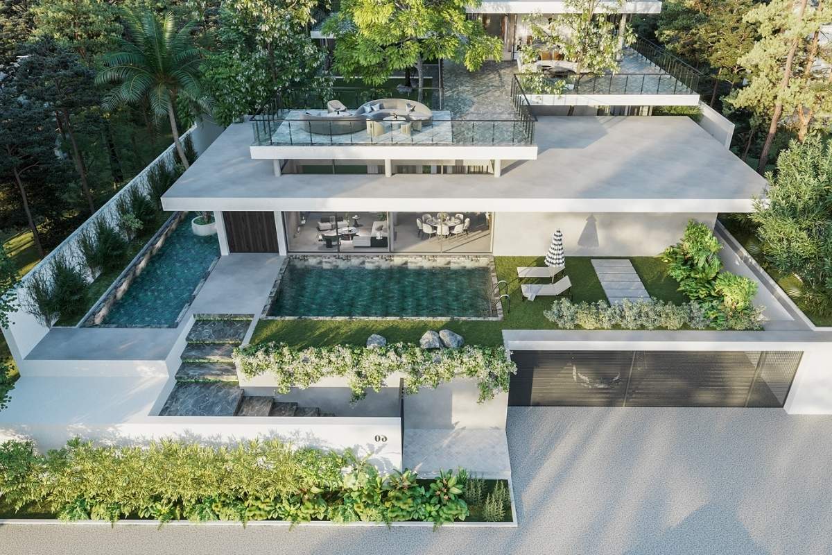 Mẫu biệt thự mini sân vườn