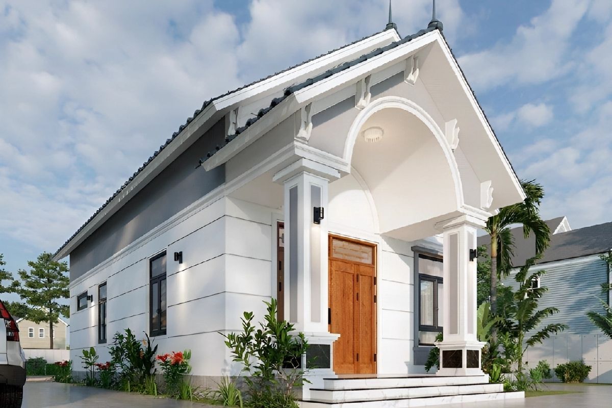 Mẫu nhà mái thái được ưa chuộng tại nông thôn