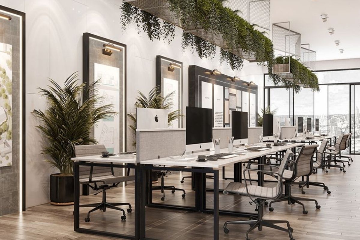 Mẫu thiết kế nội thất văn phòng trọn gói