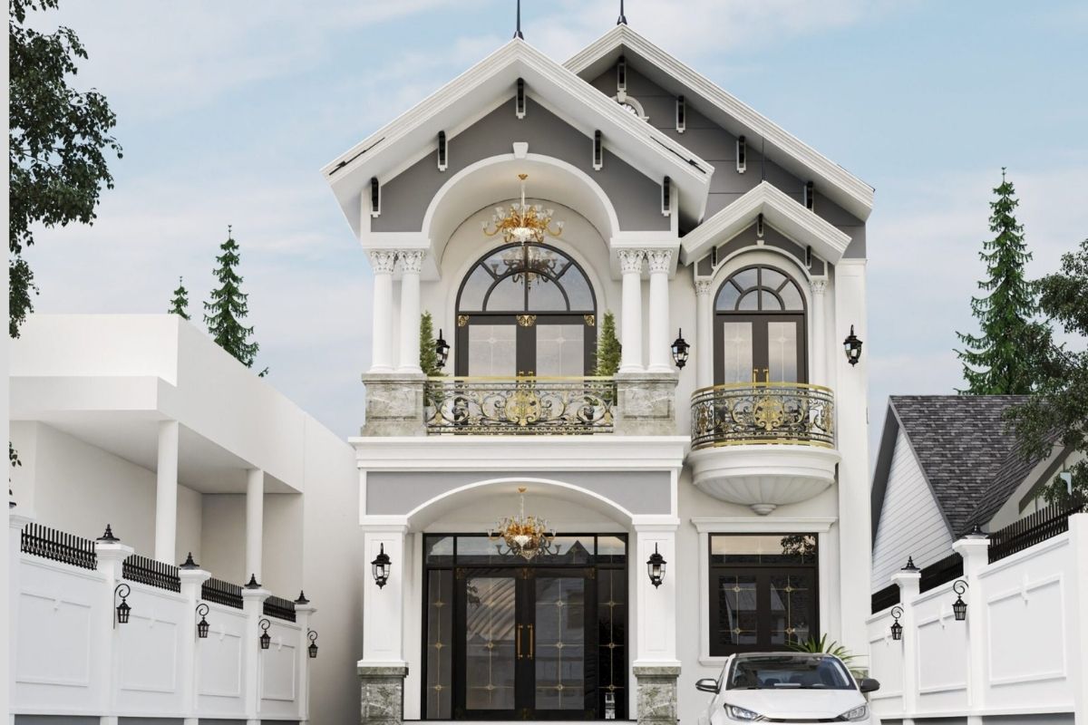 Nhà đẹp mái thái hiện đại