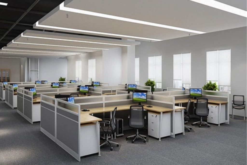 Thi công nội thất văn phòng tiêu chuẩn từ A-Z 4 Thiết kế thi công cải tạo nội thất văn phòng