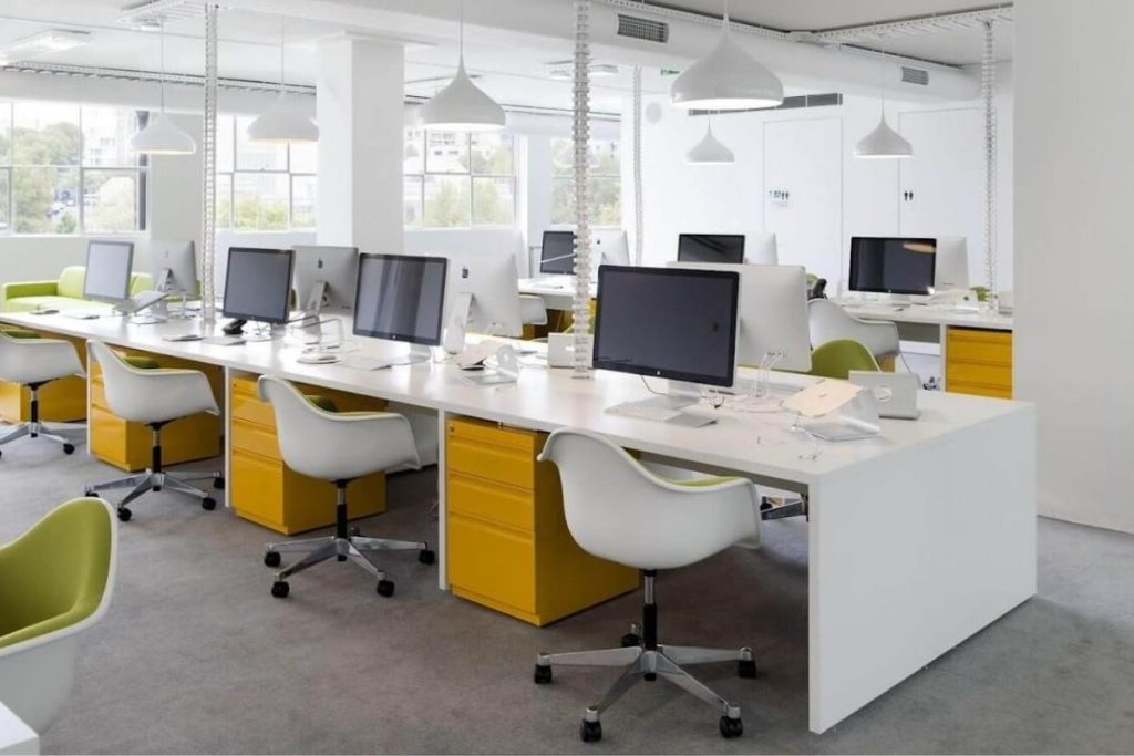 Thiết kế nội thất văn phòng nhỏ dưới 50m² bí quyết mở rộng không gian 5 Thiết kế nội thất văn phòng trọn gói