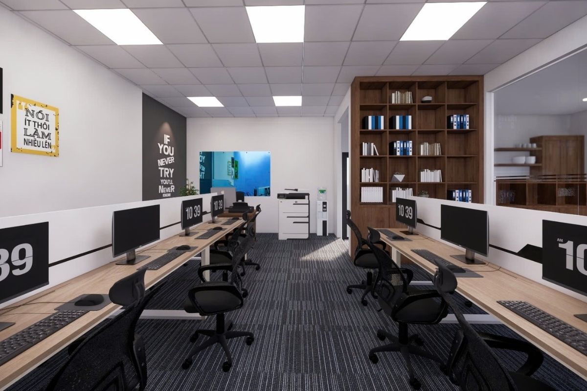 Thiết kế nội thất văn phòng tối ưu hiệu suất và sức khỏe 1 Thiết kế nội thất văn phòng