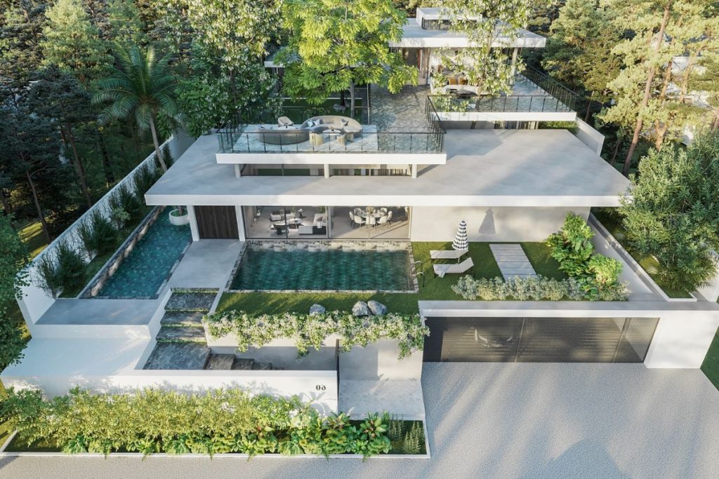 Thiết kế biệt thự nhà vườn hoàn thiện