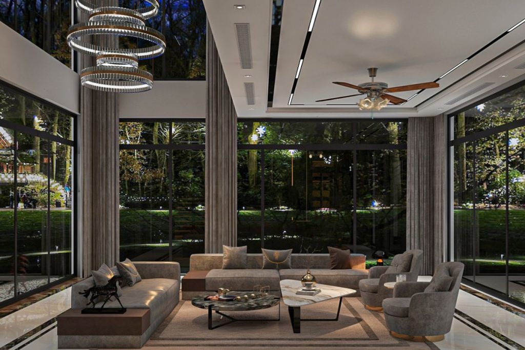 Thiết kế nội thất biệt thự hiện đại